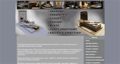 Desktop Screenshot of jmgranit.pl